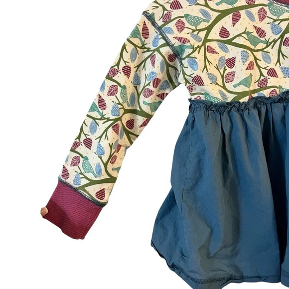 Matilda Jane Tweet Tweet Tunic Shirt Girls Moments With You Bird Top Size 8 - Picture 3 of 5